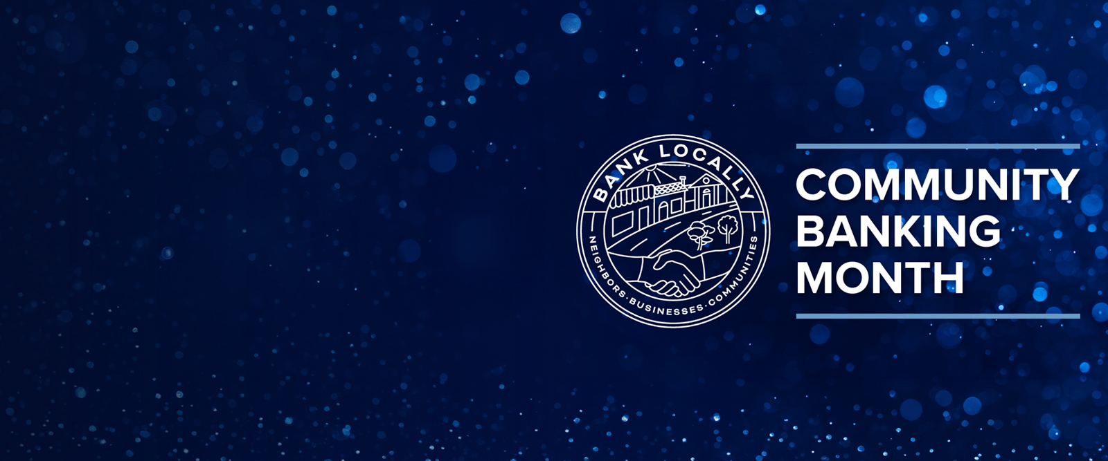 Community Banking Month.